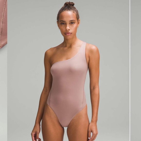 lululemon athletica Other - Lululemon Wundermost Ultra-Soft Nulu Asymmetrical Bodysuit
Twilight Rose